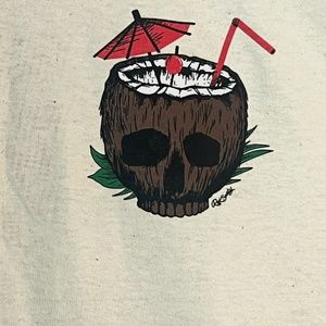 Riot Society Coconut Skull Tee